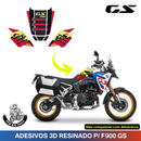 Adesivos Resinado 3D Tank Pad e Side Pad p/ BMW F900 GS 2024-2025