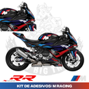 Kit de Adesivos M RACING Importado P/ BMW S1000 RR 2024-25