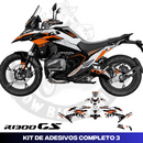 Kit de Adesivos Personalizados Completo p/ BMW R1300 GS 2024