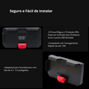 Suporte/Carregador Rápido Wireless (Indução) p/ Celular compatível com Suporte Original BMW (R1200/1250 GS, F850/750 GS, S1000XR, F900R)