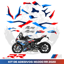 Kit de Adesivos M1000 RR 2020 p/ BMW S1000 RR 2019 a 2024