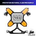 Protetor de Farol X-LED PRO Duplo p/ BMW R1300 GS 2024-2025