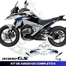 Kit de Adesivos Personalizados Completo p/ BMW R1300 GS 2024