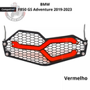 Protetor de Farol Grade c/ lente DRL p/ BMW F750/F850 GS/ ADVENTURE 2019 a 2023