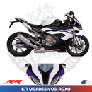 Kit de Adesivos Multicoloridos em 11 cores diferentes p/ BMW S1000 RR 2019 A 2024