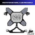 Protetor de Farol X-LED PRO Duplo p/ BMW R1300 GS 2024-2025