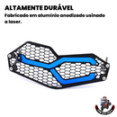 Protetor de Farol Grade c/ lente DRL p/ BMW F750/F850 GS/ ADVENTURE 2019 a 2023