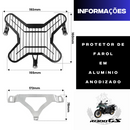 Protetor de Farol GRADE Removível p/ BMW R1300 GS 2024