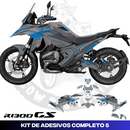 Kit de Adesivos Personalizados Completo p/ BMW R1300 GS 2024