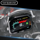 Protetor de Painel TFT Anti-Roubo c/ Quebra-sol e Lente p/ BMW R1200GS LC ADV e R 1250 GS Adventure (2018 a 2024)