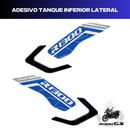 Adesivo 3D Resinado Tanque inferior Lateral p/ BMW R1300 GS 2024-2025