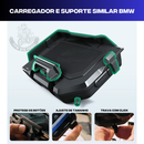 Suporte/Carregador Wireless para Smartphone Similiar ao Original BMW p/ Suporte de GPS Original BMW