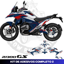 Kit de Adesivos Personalizados Completo p/ BMW R1300 GS 2024