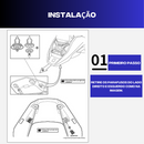 Protetor de Farol GRADE Removível p/ BMW R1300 GS 2024