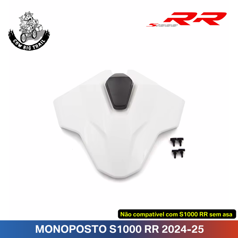 Monoposto/Carenagem do banco garupa p/ BMW S1000 RR 2024-2025