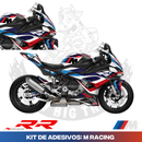Kit de Adesivos M RACING Importado P/ BMW S1000 RR 2024-25