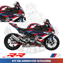 Kit de Adesivos M RACING Importado P/ BMW S1000 RR 2024-25