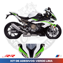 Kit de Adesivos Multicoloridos em 11 cores diferentes p/ BMW S1000 RR 2019 A 2024