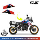Adesivos Resinados 3D p/  BMW F900 GS Adventure 2024-2025