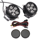 Kit Farol de Milha de 120W 12,000LM (Total)