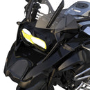 Protetor de Farol c/ Moldura em Plástico ABS Similar Original c/ Lente Transparente ou Espelhada p/ BMW R1200 GS LC/Adventure 2014-2019 (Farol C-LED BMW)