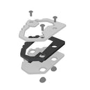 Base Ampliada de Descanso Lateral p/ BMW R1300 GS 2024