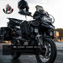 Protetor de Farol Duplo c/ Acrílico e Grade p/ BMW R 1250 GS LC /R1250 GS Adventure LC (2019 a 2024)