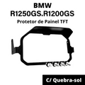 Protetor de Painel TFT Anti-Roubo  p/ BMW R1200GS LC ADV e R 1250 GS Adventure (2018 a 2023)
