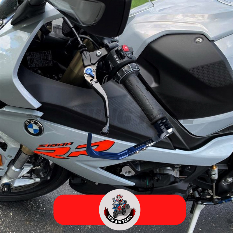 Protetor de Mão/Manete p/ BMW S1000 RR 2019/2022 Linha M Modelo em Alumínio Anodizado