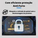 Protetor de Painel TFT Anti-Roubo  p/ BMW R1200GS LC ADV e R 1250 GS Adventure (2018 a 2023)
