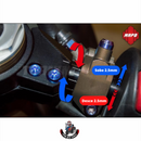 Kit Mesa Superior de Direção e Guidão Racing c/ Regulagem Ergonônica p/ BMW S1000 RR 2019-2022