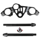 Kit Mesa Superior de Direção e Guidão Racing c/ Regulagem Ergonônica p/ BMW S1000 RR 2019-2022