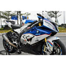 Retrovisor Stealth Preto p/ BMW S1000RR 2009 a 2018 e HP4 c/ Logo Rizoma