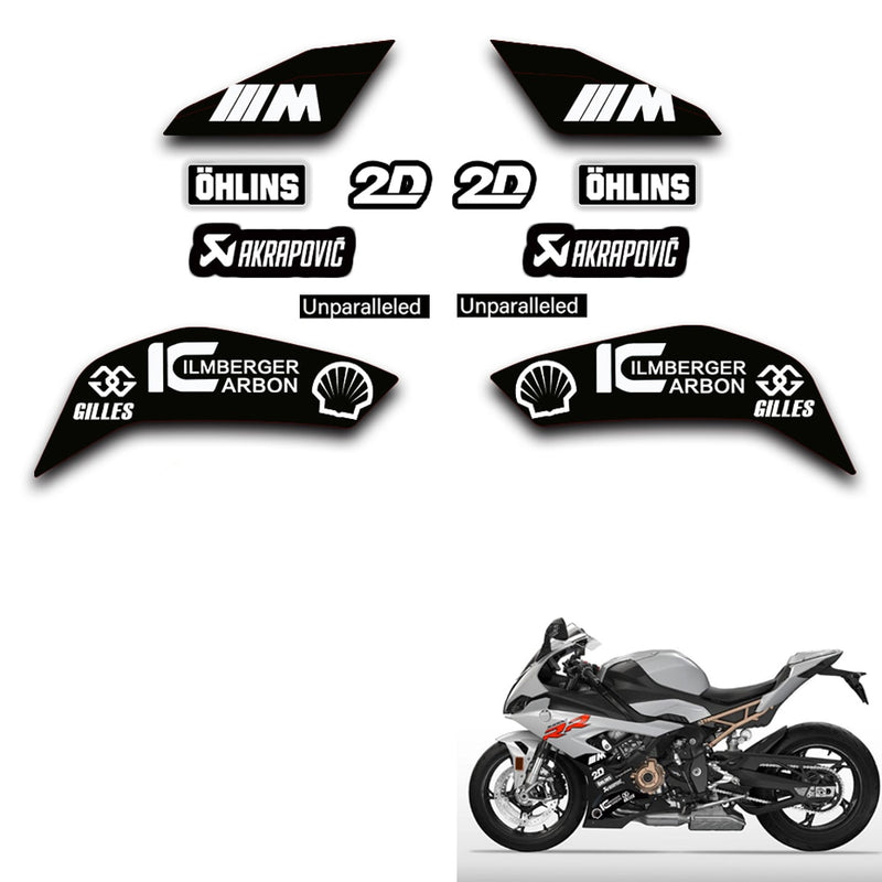 Adesivos de Carenagem p/ BMW S1000 RR 2019/2022