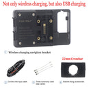 Suporte p/ Celular c/ Carregamento Sem fio 2 em 1 ou C/ Carregamento por USB Universal