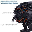 Kit Farol Auxilia de Milha LED 40w Universal c/ Chicote p/ Motos BMW, Honda, Yamaha, Kawasaki, Ducati, Triumph, Suzuki