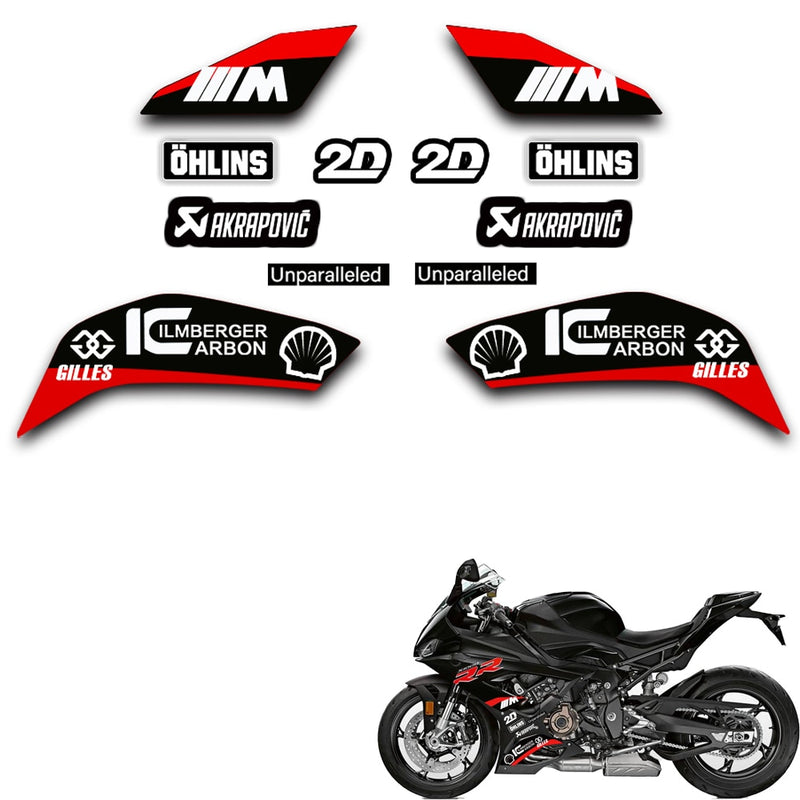 Adesivos de Carenagem p/ BMW S1000 RR 2019/2022