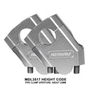 Riser de Guidão p/ BMW F850 GS 2019-2022 28mm c/ 3 cores diferentes