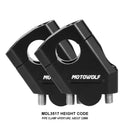 Riser de Guidão p/ BMW F850 GS 2019-2022 28mm c/ 3 cores diferentes