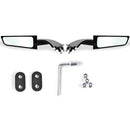 Retrovisor Stealth Preto p/ BMW S1000RR 2009 a 2018 e HP4 c/ Logo Rizoma