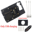 Suporte p/ Celular c/ Carregamento Sem fio 2 em 1 ou C/ Carregamento por USB Universal