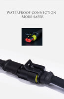 Kit Farol de Milha 90W 16000Lm (C/ 3 modos) ou Kit 40W 9000Lm c/ Chicote p/ BMW, Honda, Yamaha, Kawasaki, Ducati, Triumph, Suzuki