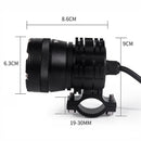 Kit Farol de Milha 90W 16000Lm (C/ 3 modos) ou Kit 40W 9000Lm c/ Chicote p/ BMW, Honda, Yamaha, Kawasaki, Ducati, Triumph, Suzuki