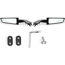 Retrovisor Stealth Preto p/ BMW S1000RR 2009 a 2018 e HP4 c/ Logo Rizoma