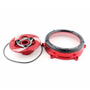 Tampa Transparente de Embreagem p/ Ducati Panigale V4 (2020 a 2024)