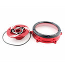 Tampa Transparente de Embreagem p/ Ducati Panigale V4 (2020 a 2024)