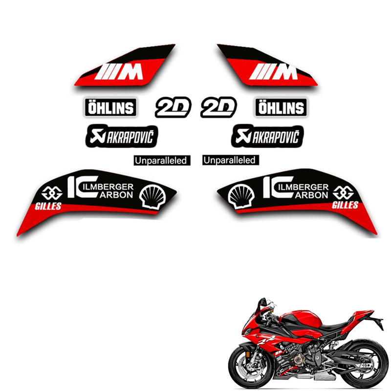 Adesivos de Carenagem p/ BMW S1000 RR 2019/2022