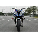 Retrovisor Stealth Preto p/ BMW S1000RR 2009 a 2018 e HP4 c/ Logo Rizoma