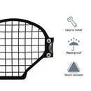 Protetor de Farol em Grade de Metal ou Acrílico p/ BMW R1200GS/ Adv K25 (2004 a 2012)