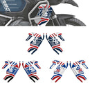 Adesivo Gel 3D Acabamento do Radiador p/ BMW R1250GS Adventure 2019-2023